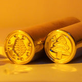 Natural Galaxy Double-headed Sealing Wax Stamps