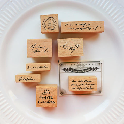 Magic Spell Handwriting Series Stamps