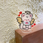 Angel Puppy Acrylic Lovely Desktop Ornament