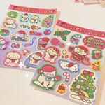 Christmas Cute Puppy  Series Stickers