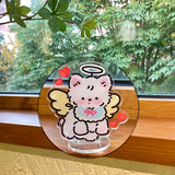 Angel Puppy Acrylic Lovely Desktop Ornament