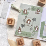 Forest Citizen Series Kawaii Stamps