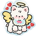 Angel Puppy Acrylic Lovely Desktop Ornament