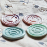 Natural Galaxy Double-headed Sealing Wax Stamps