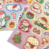 Christmas Cute Puppy  Series Stickers