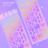 Gnocchiii Phase I&II Guka Stickers