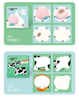 Lovely Cow Peach Memo