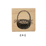 Sweet Strawberry Series Wooden Stamps