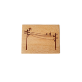 City And Flying Series Stamps