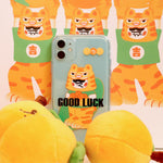 Orange Tiger Lucky Phone Case