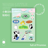 Spring Day Series Waterproof Stickers