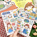 Gulu Po Po Kindergarten Series Cute Stickers