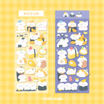 Kawaii Cartoon Animals Glitter Stickers