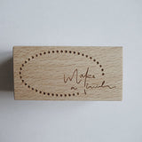 Handwritten English Wood Stamps