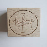 Handwritten English Wood Stamps