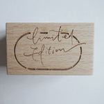 Handwritten English Wood Stamps