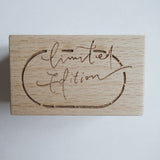 Handwritten English Wood Stamps