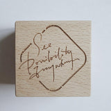 Handwritten English Wood Stamps