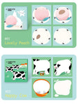 Lovely Cow Peach Memo